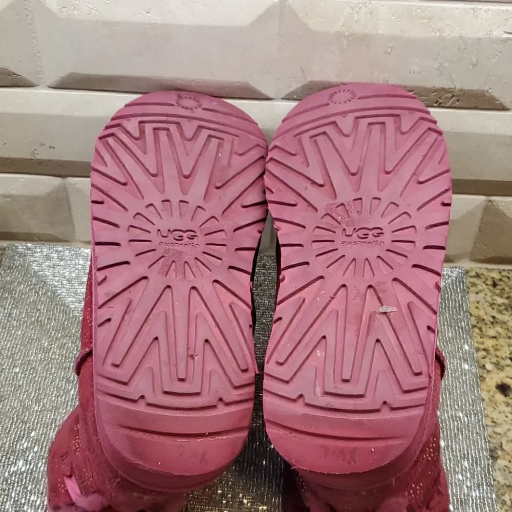 ‎UGG Metallic Short Boots - Size 5